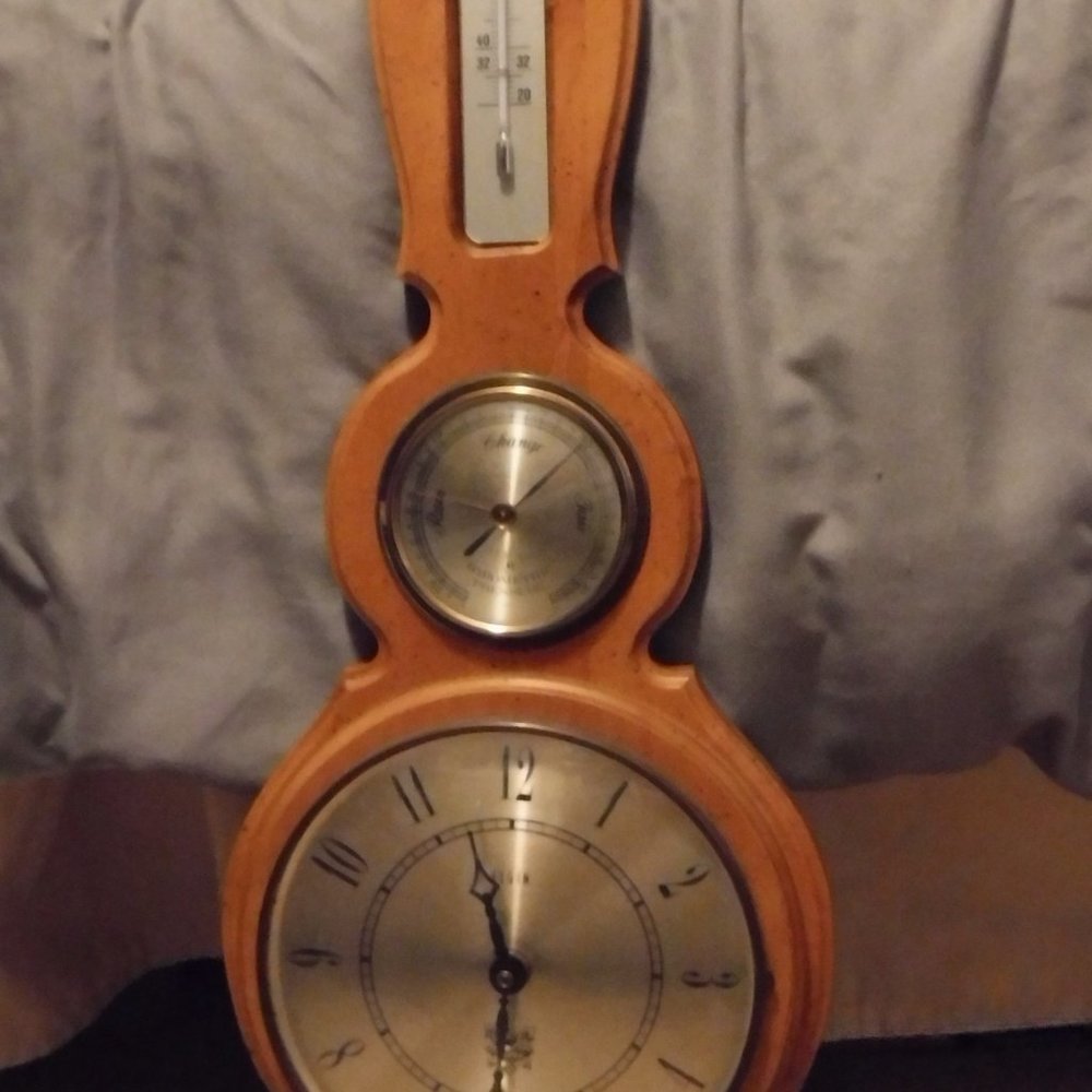 COPY - Mid-Century Elgin "Banjo Style" Wall Clock